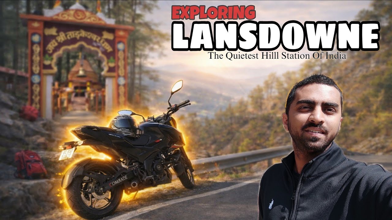Exploring Lansdowne | Delhi to Lansdowne Bike Ride 🏍️ | Day #2 #uttrakhand #lansdowne #bajajpulsar