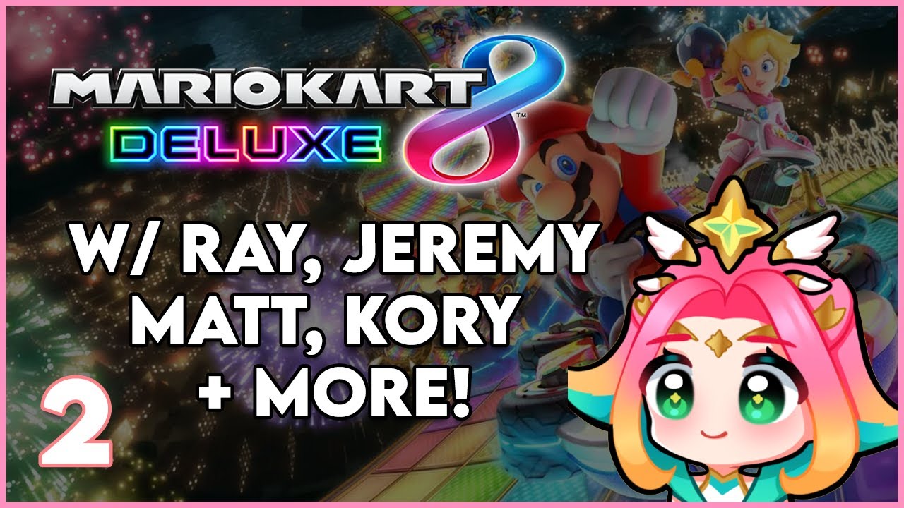 mario kart 8 w/ ray narvaez jr. , jeremy dooley, axialmatt, flackblag | part 2
