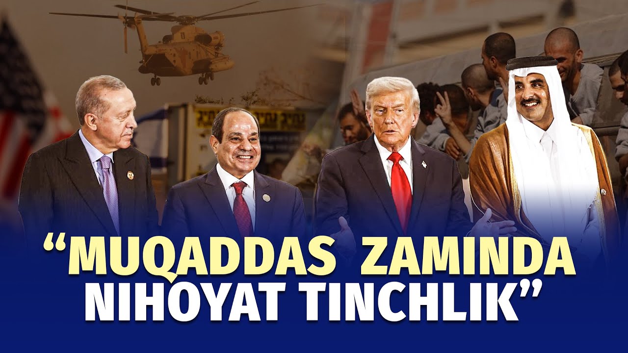 Tramp Erdoʻgʻan va arablar bilan sulhga kafil boʻldi. Hamas garovdagilarni qaytardi
