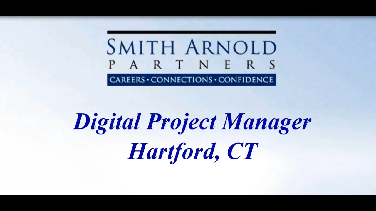 Digital Project Manager (CLOSED) | Smith Arnold Partners