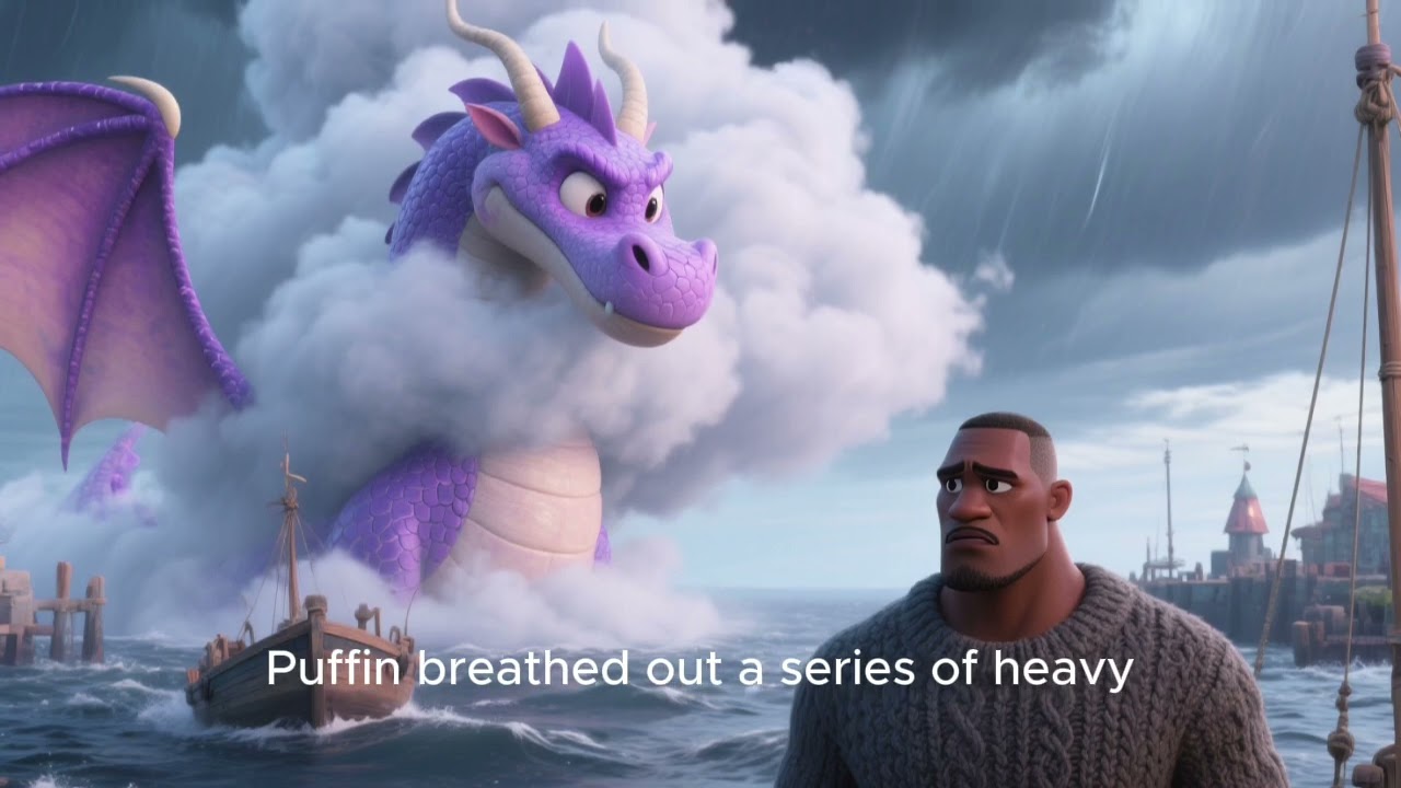The Dragon Who Breathed Marshmallow Clouds