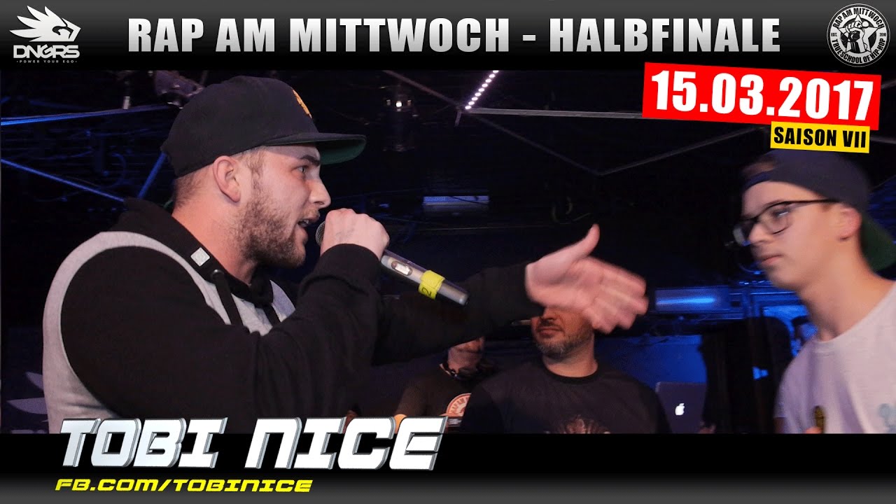 RAP AM MITTWOCH WIEN: 15.03.17 BattleMania Halbfinale feat. TOBI NICE, JI-ZI uvm.