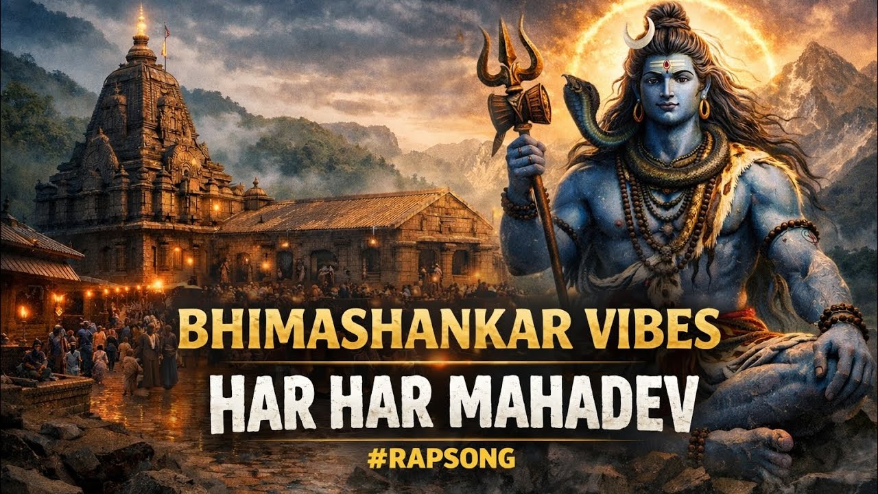 BHIMASHANKAR VIBES - Har HAR MAHADEV भिमाशंकर ज्योतिर्लिंग in Pune #DwadasJyotirlinga #RAPSONG