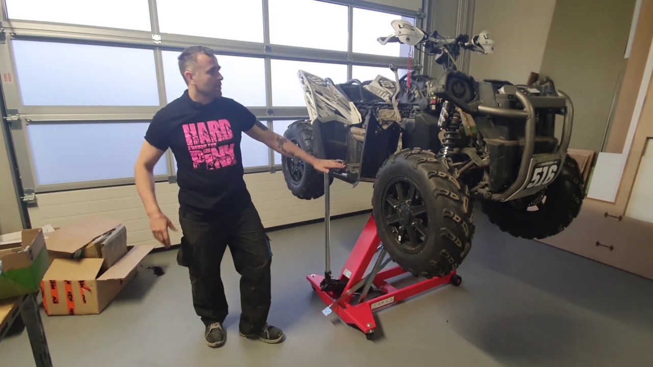 Jay Parts Test Omcrop Hebebühne ATV & Quad