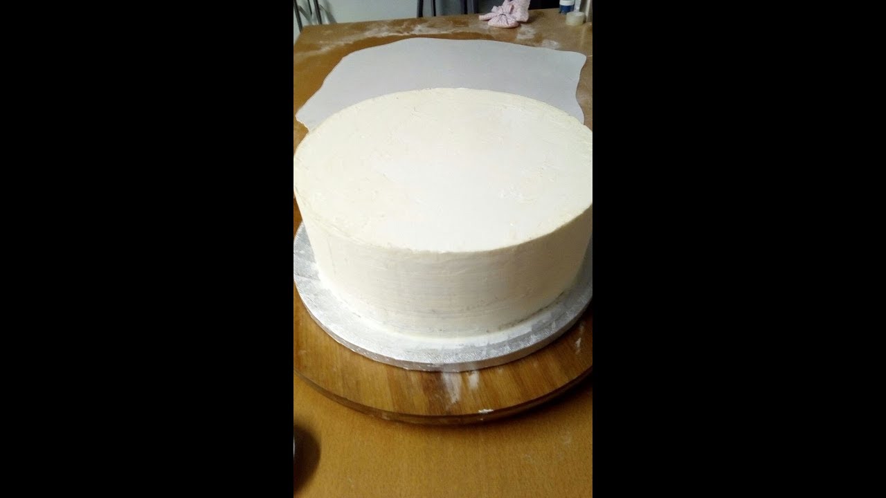 Torte einstreichen Upside-Down-Methode