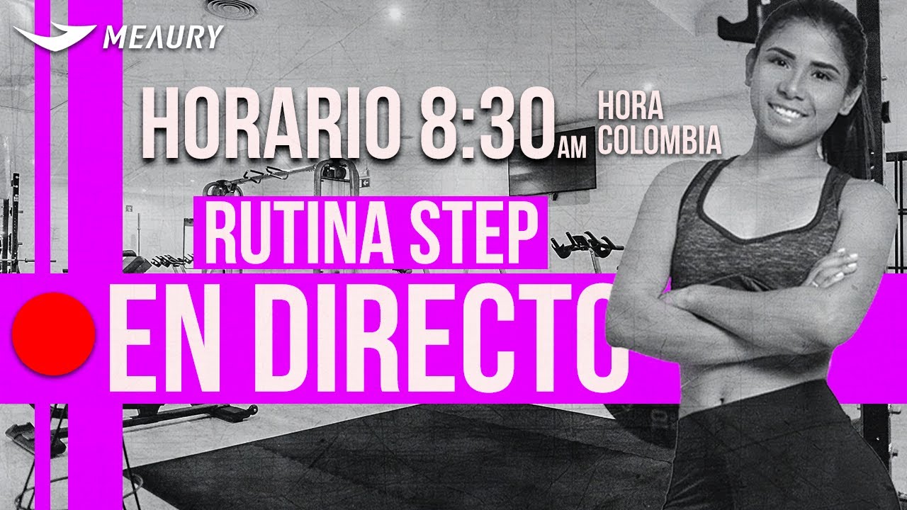 Rutina con STEP para QUEMAR GRASA 🔥