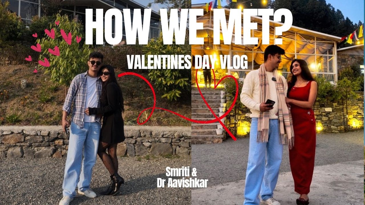 Our First Meeting Story Revealed| Valentine’s Vlog in Kulekhani ❤️ | Smriti & Aavishkar