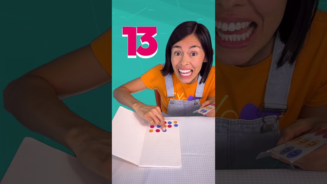 Cuenta con #stickers 💙✨#123andres #kindergarten #maths #preschool #kidsvideo #kidssong #kidsmusic