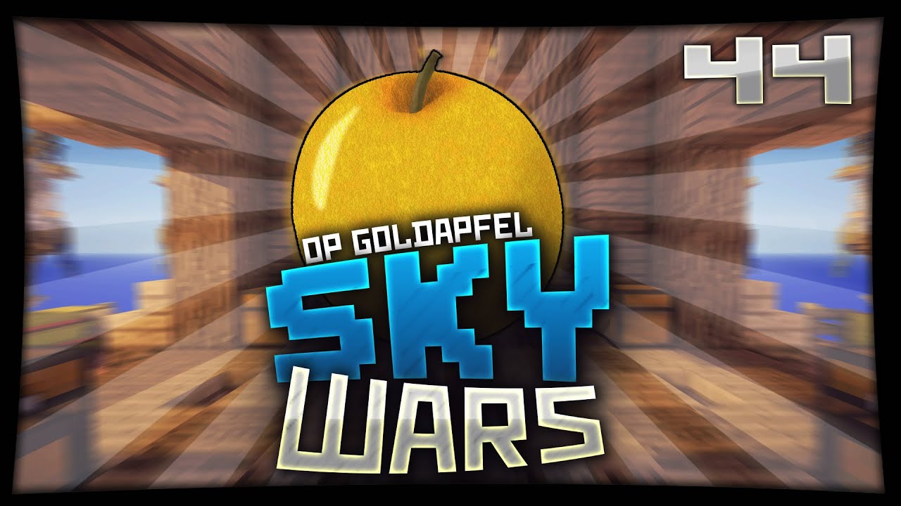 MINECRAFT SKYWARS - Episode 44 - Kampf mit einem OP Goldapfel?!