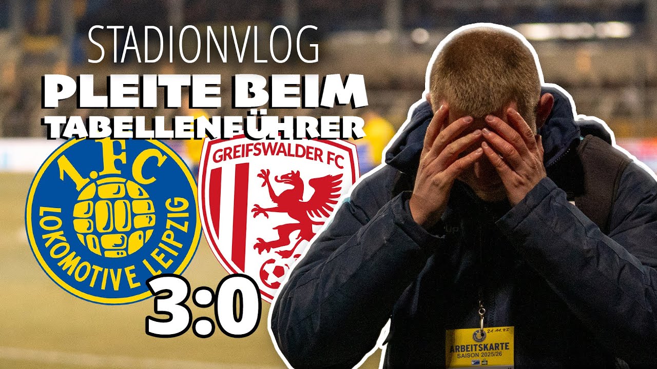 Hinter den KULISSEN bei LOK LEIPZIG | STADIONVLOG | 1. FC Lokomotive Leipzig vs. Greifswalder FC