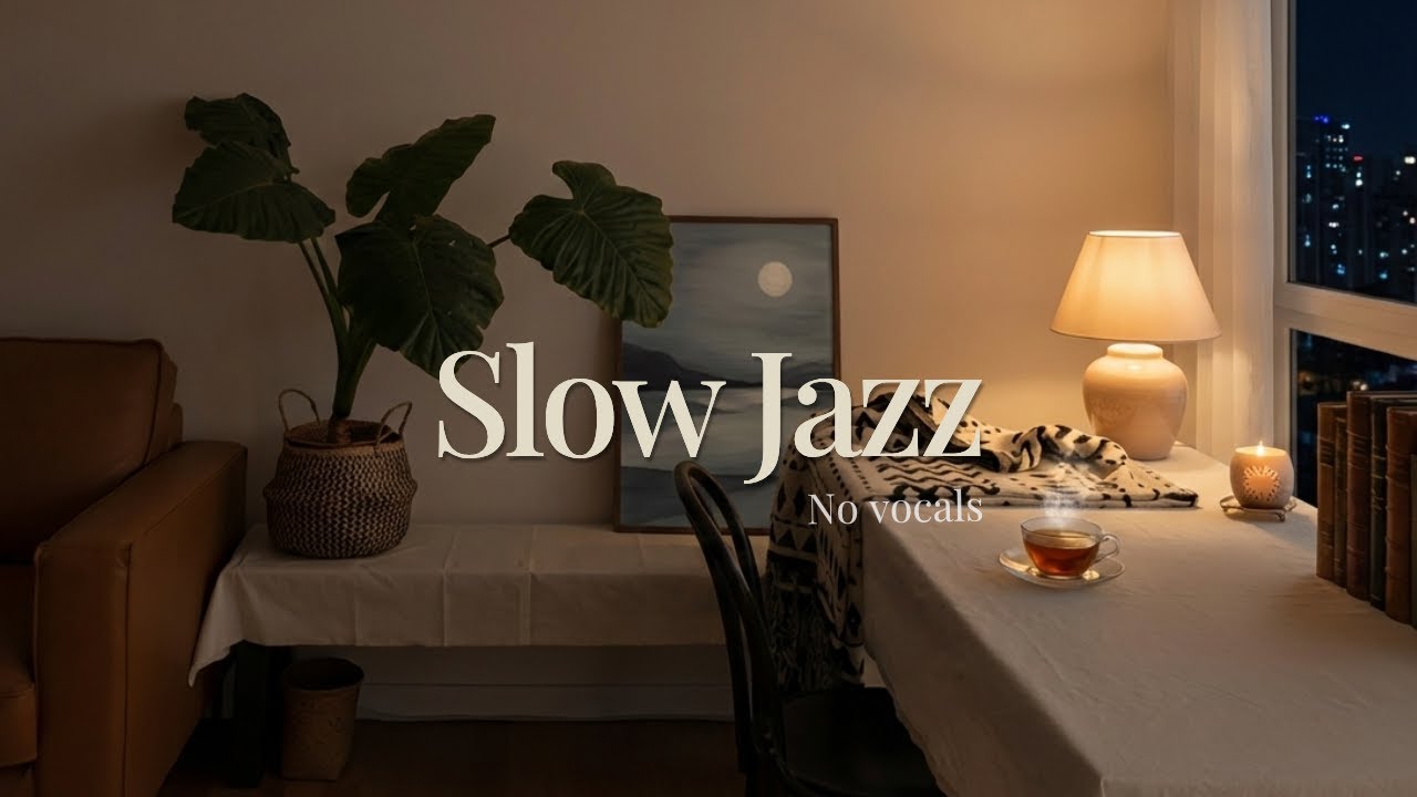 Soft Jazz for Night Rest | No Vocals