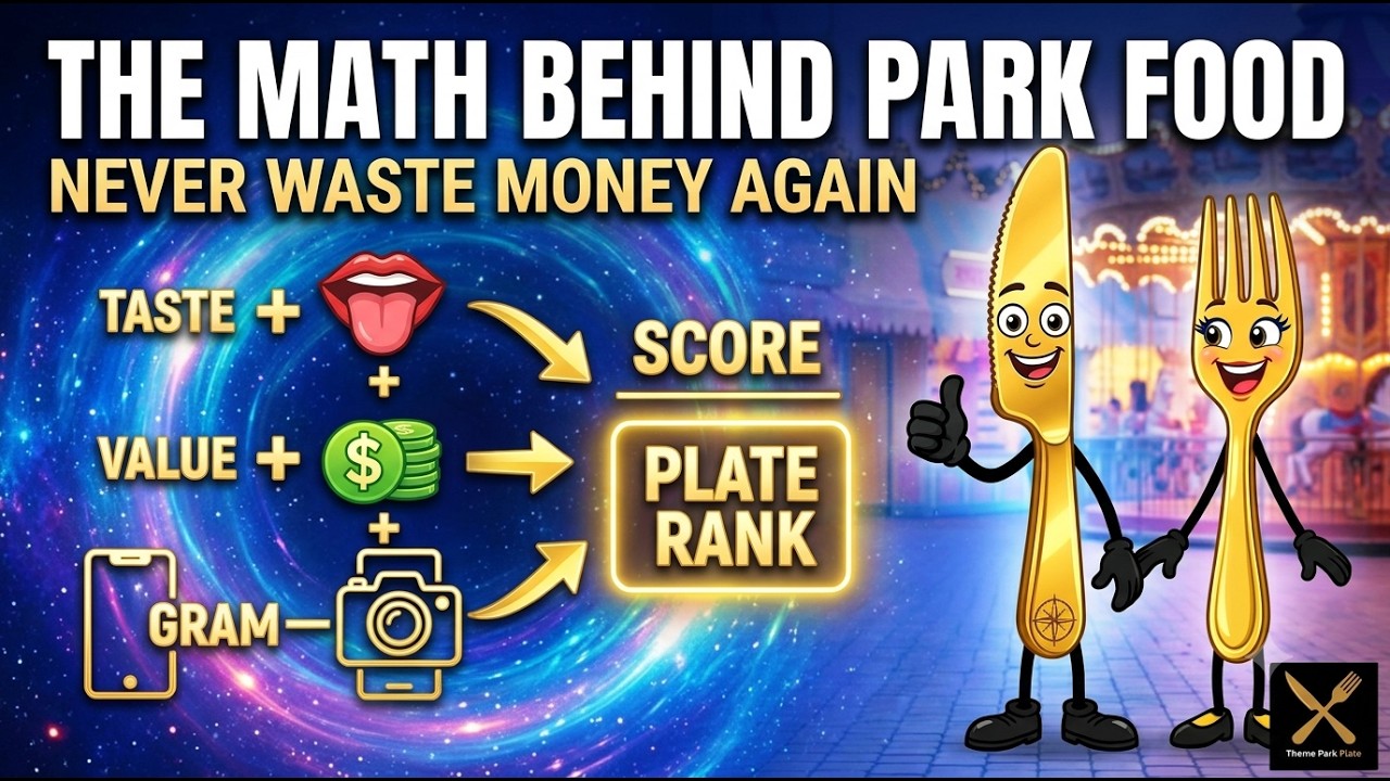 Stop Wasting Money on Theme Park Food: Meet Plate Rank&trade;