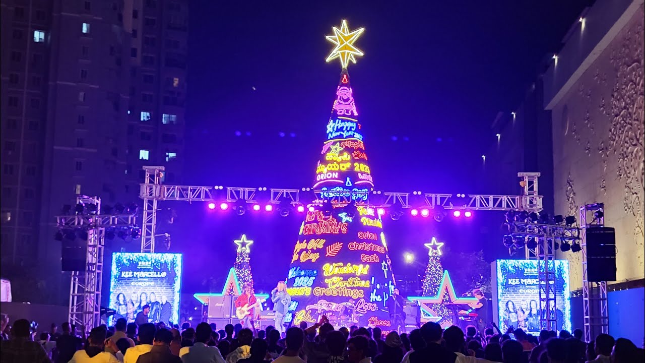 Celebrate the Biggest Christmas Vibes at Orion Mall, Bengaluru🎄✨ | The Ultimate Festive Bash 2024 🎅🎁