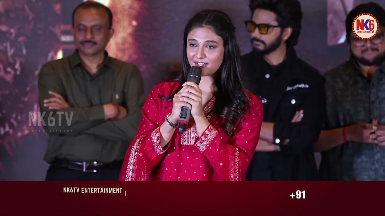 Ritika Nayak at Mirai Brahmand Success Celebration | Teja Sajja & Manchu Manoj Event Highlights