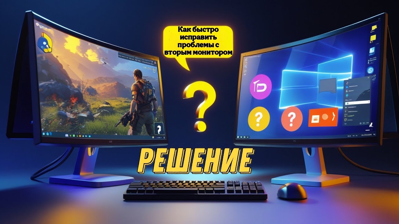 Как решить проблему с вторым монитором: 5 простых шагов!