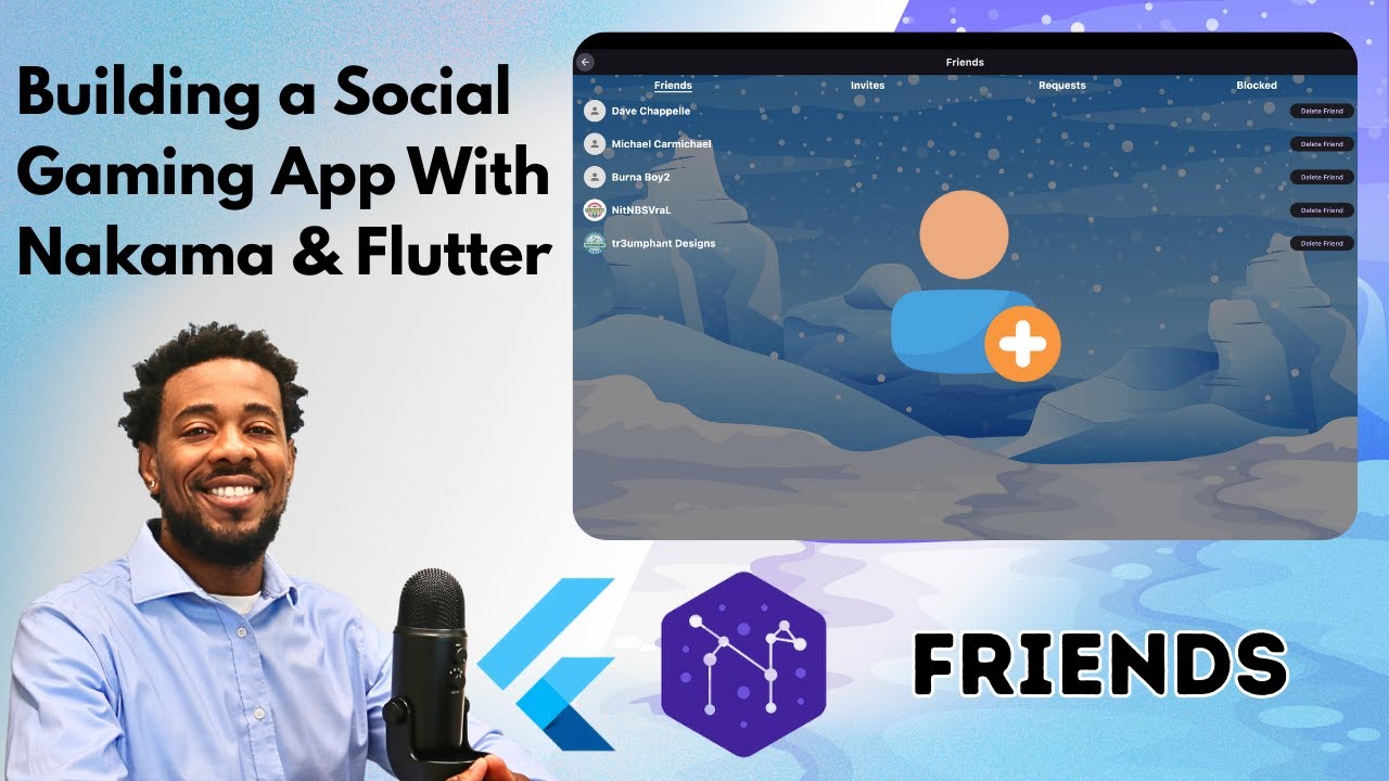 Friends | Building a Social Gaming App with Nakama & Flutter