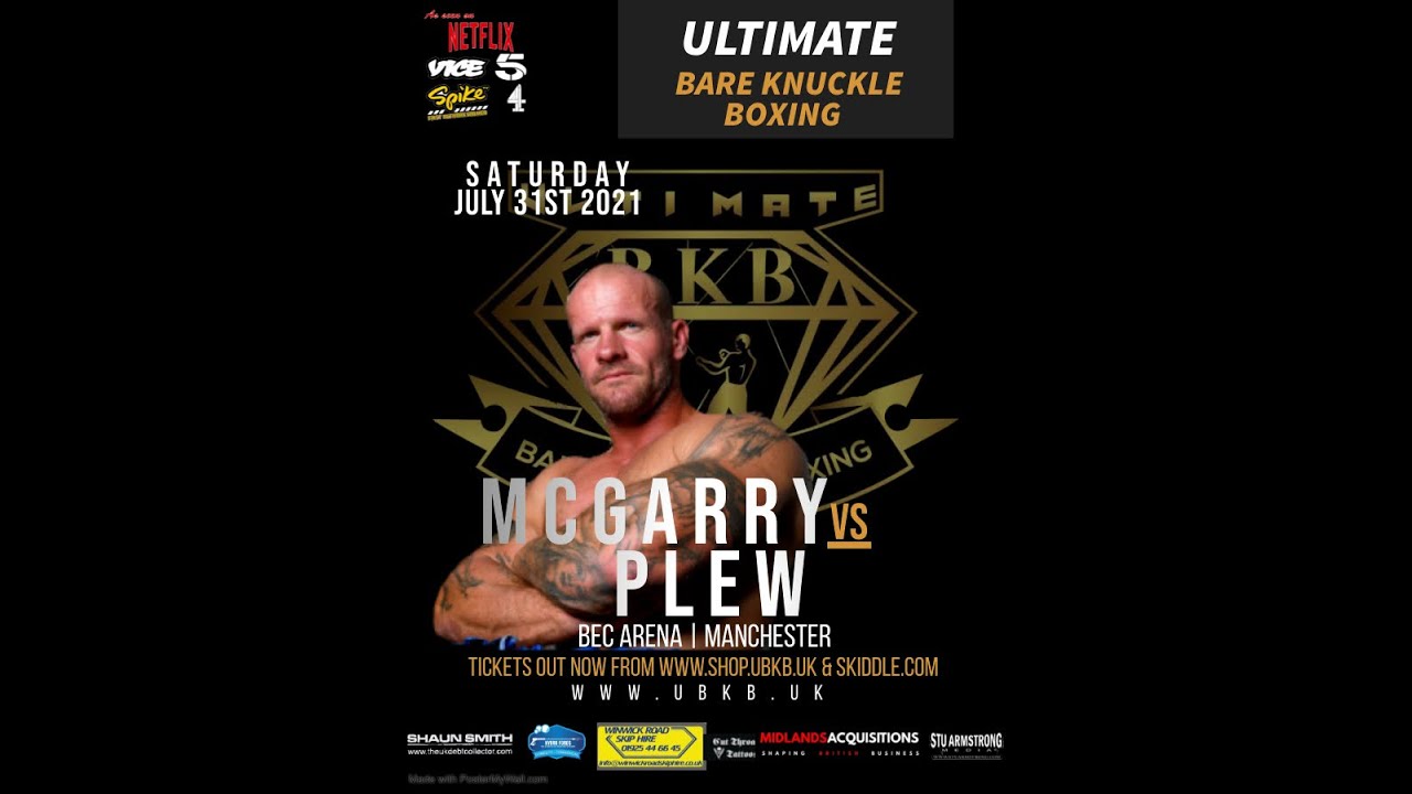 Lee McGarry vs Johnny Plew ULTIMATE #BAREKNUCKLE #BOXING FULL #FIGHT FOOTAGE