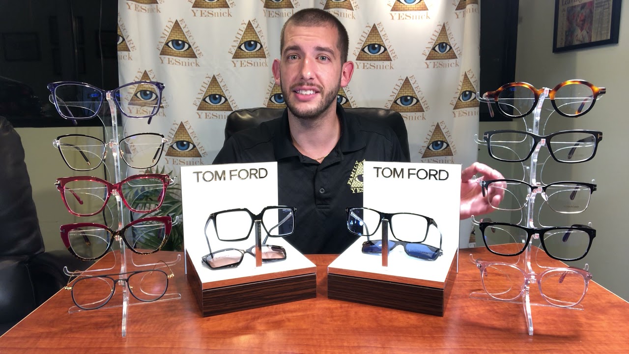 Tom Ford Glasses, Sunglasses, & More at YESnick Vision Center