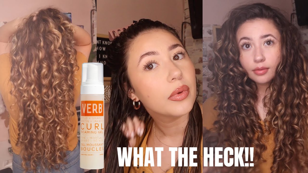 Trying the Verb x Manes By Mell Foaming Gel | Single Styler?!