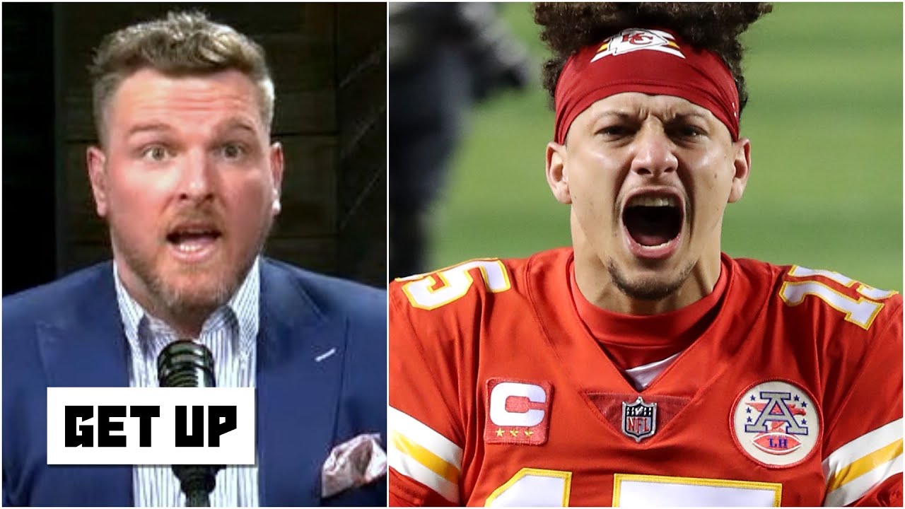 Pat McAfee: Patrick Mahomes plays like Tiger Woods on Sundays | Get Up