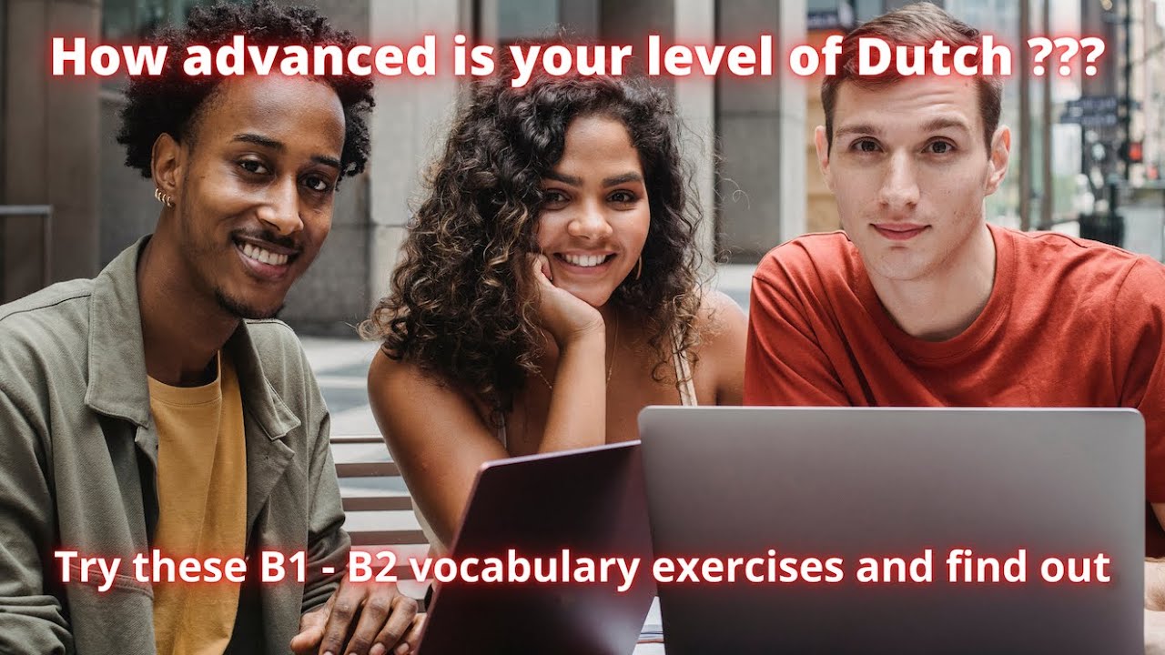 Are you advanced enough to do these Dutch exercises ? B1 - B2 vocabulary exercises