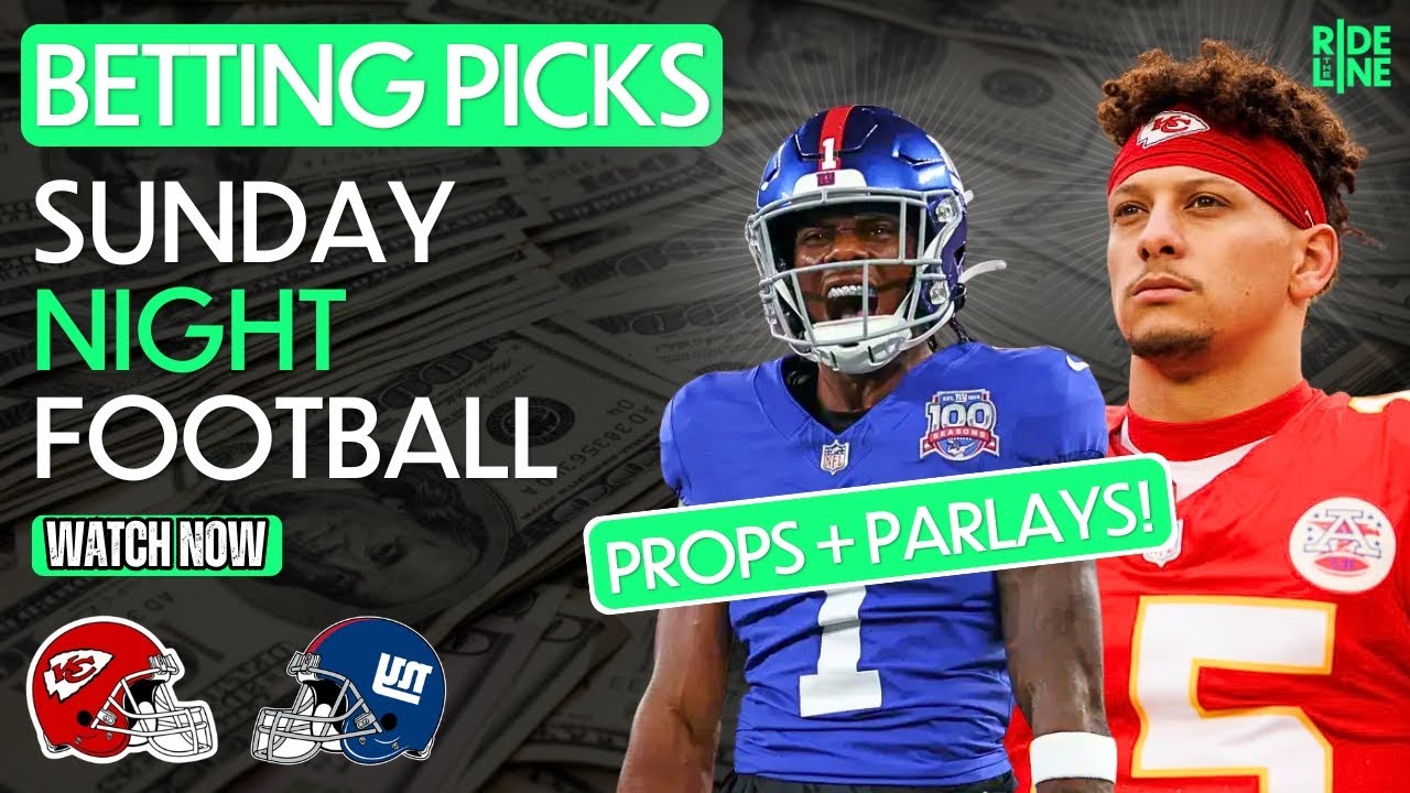 Chiefs MUST WIN! SNF Betting Picks, Player Props and Parlays for Chiefs