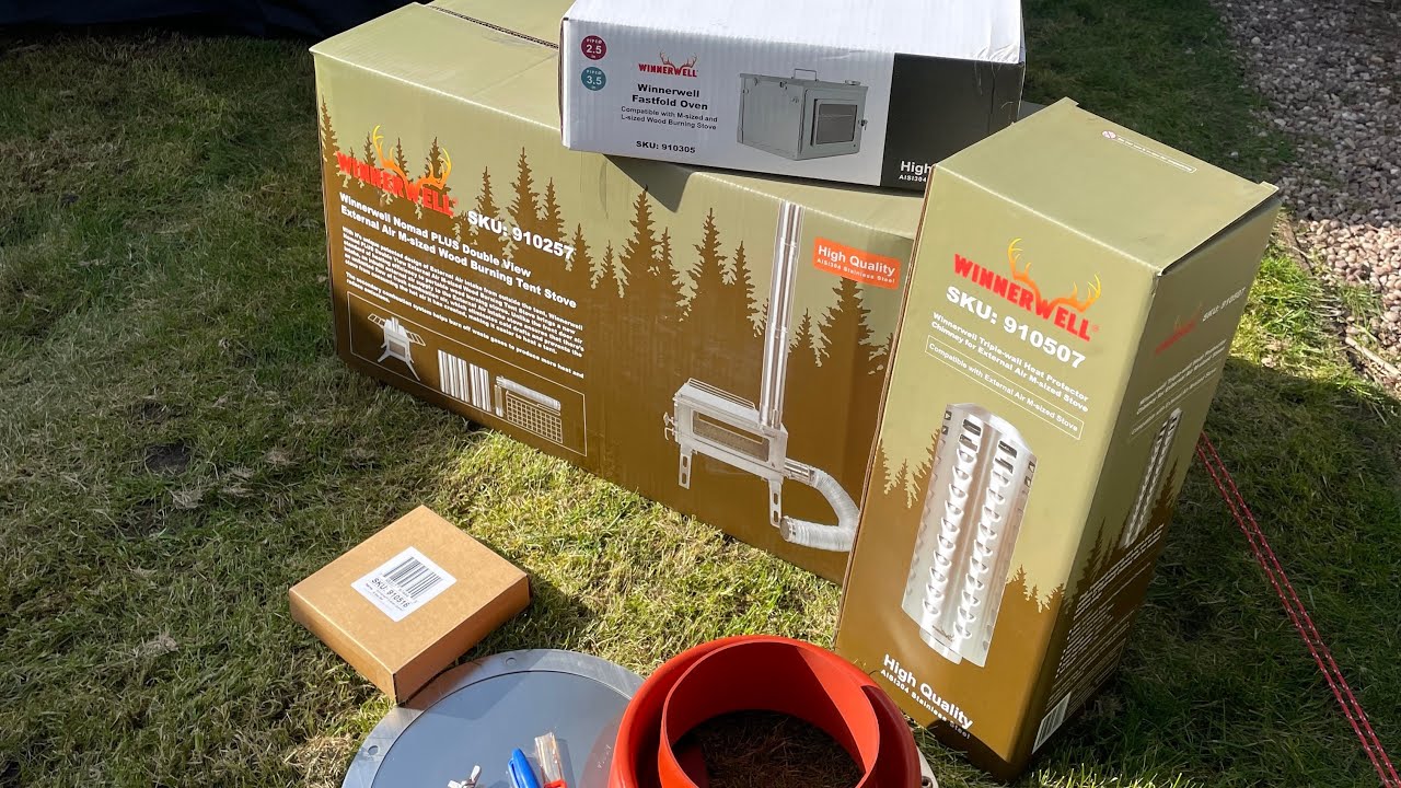 Tent stove fitting, Winnerwell Nomad External Air