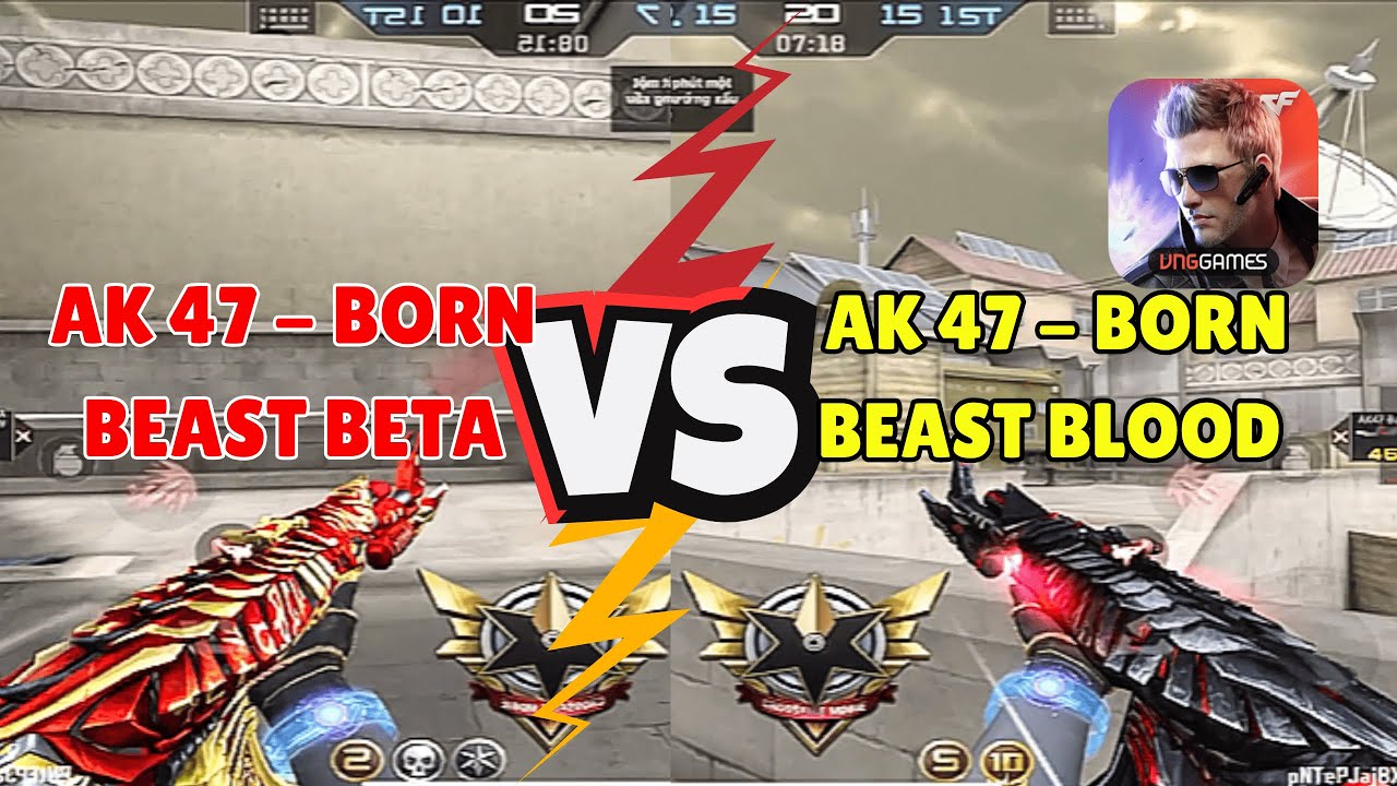 Crossfire Legends | Cầm AK 47 - Born Beast Beta & AK 47 - Born Beast Blood Sức Mạnh Súng Nào Ngon!