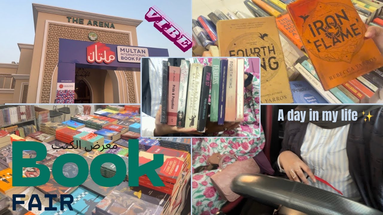 Day in my life: Book Fair vlog 📚☕️🍂