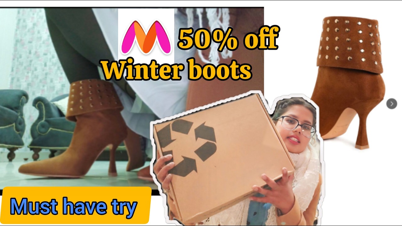 Must have try | winter boots | Honest review | Myntra haul #myntra #unboxing #boots #review