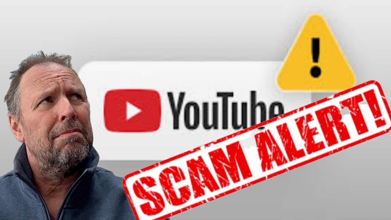 DON'T FALL FOR THIS SCAM ON YOUTUBE