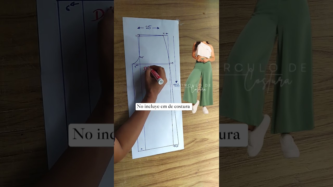 C&oacute;mo hacer pantalones palazzo DIY ✂️