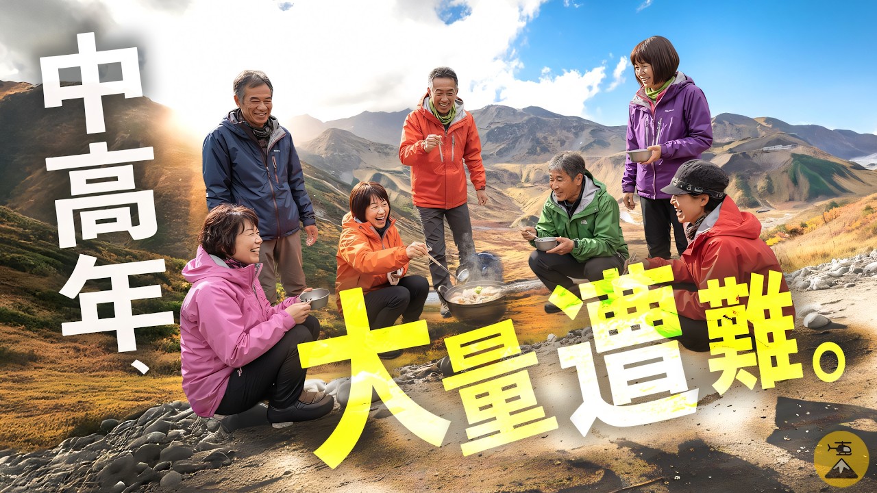山頂で豚汁！「大丈夫、行こう！」10人中8人死亡 1989年10月立山遭難事故【地図とアニメで解説】