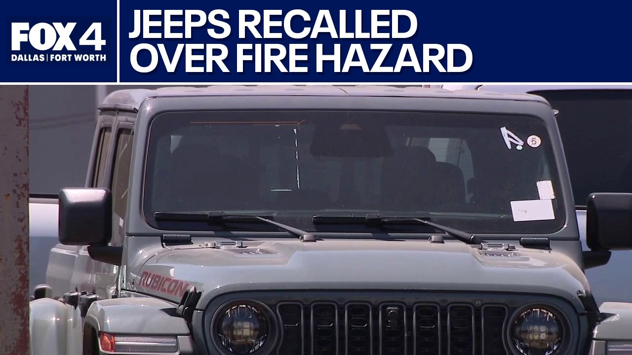 Jeep и другие автомобили отзывают из-за угрозы возгорания