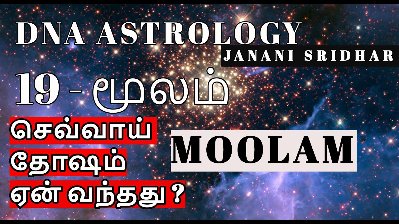 மூலம் |DNA ASTROLOGY |டிஎன்ஏ ஜோதிடம்|Moolam
