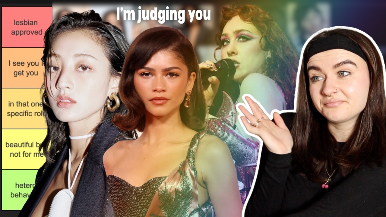 lesbian ranks straight women's GIRL CRUSHES