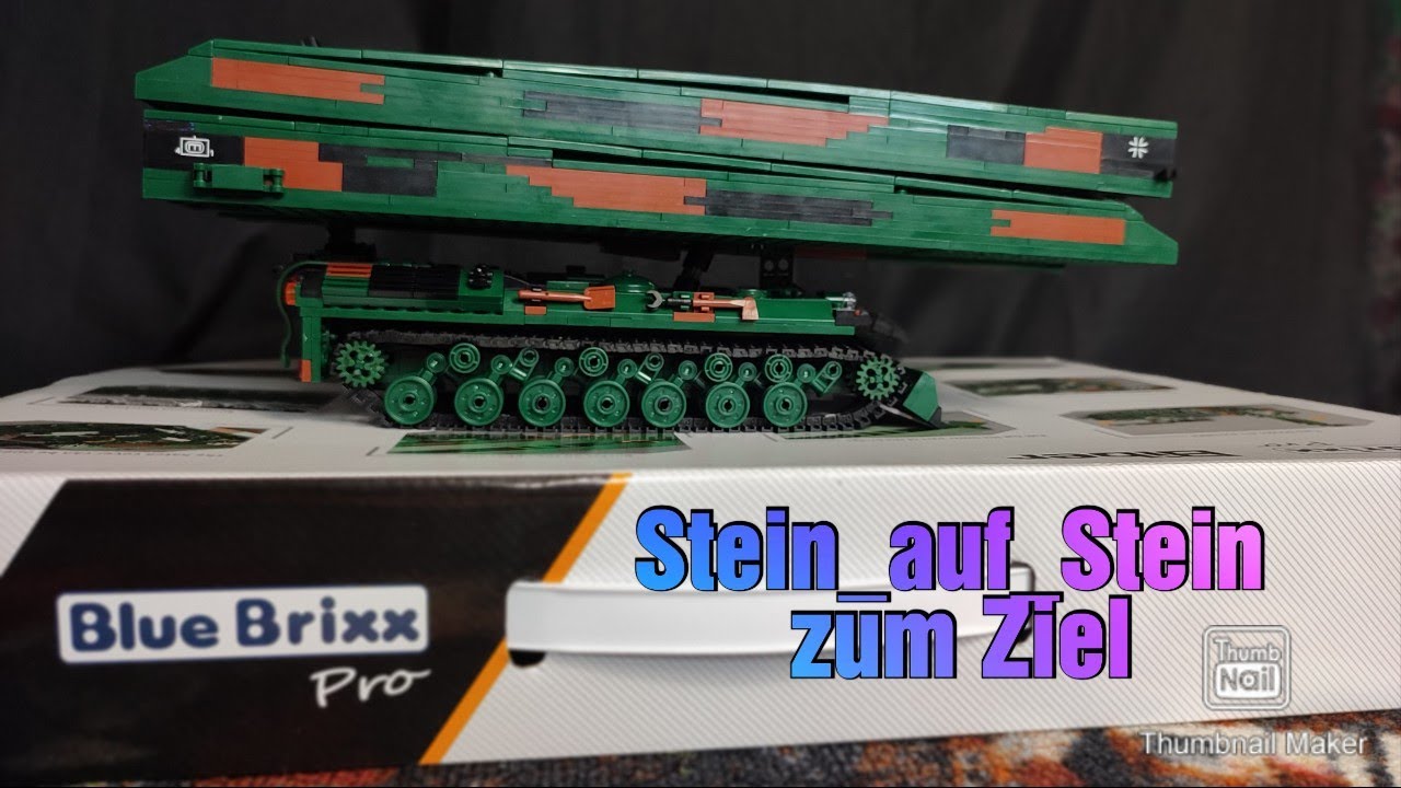 Brückenpanzer Biber von BlueBrixx/ Xingbao. Endlich wieder Spass am bauen. Stein_auf_Stein zum Ziel