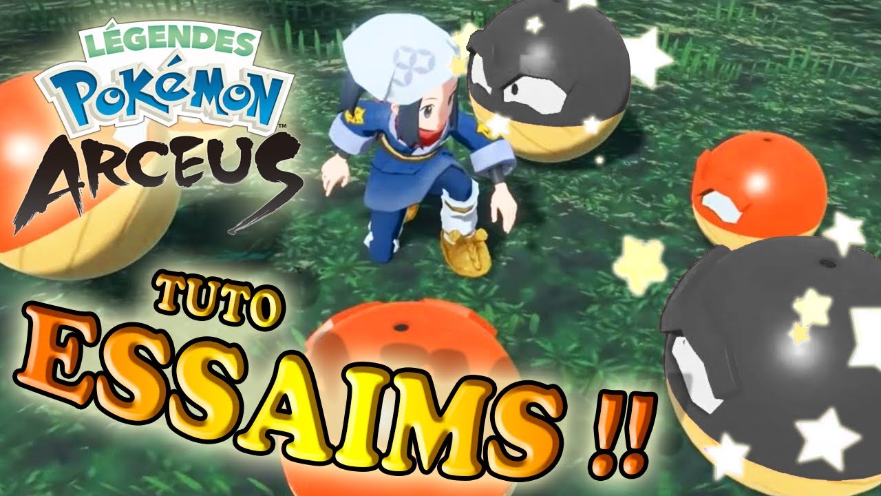 TUTO / ASTUCES / SECRETS : TROUVER VOS SHINY TROUPEAUX (ESSAIMS) DANS LÉGENDES POKÉMON ARCEUS !!