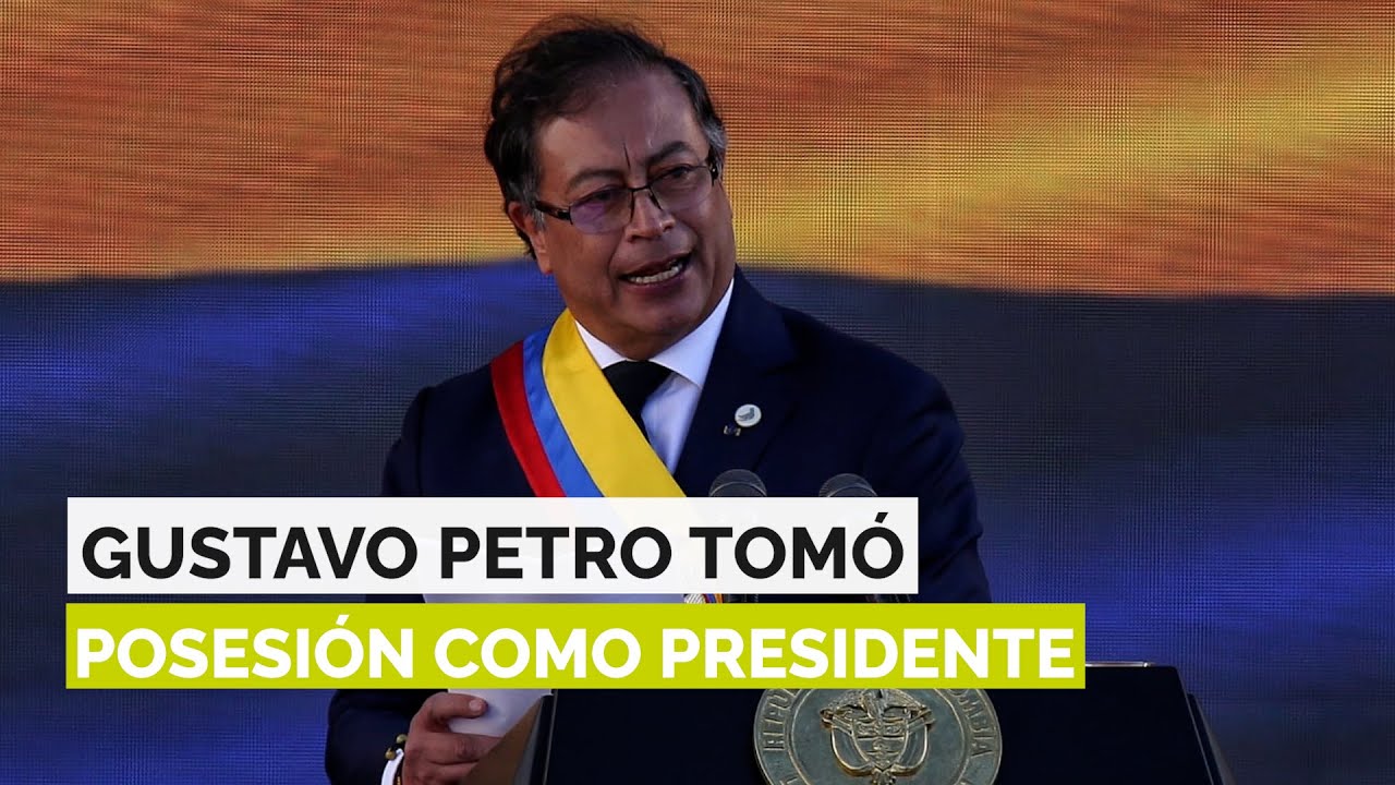 Así fue la posesión de Gustavo Petro como presidente e Colombia | El Colombiano