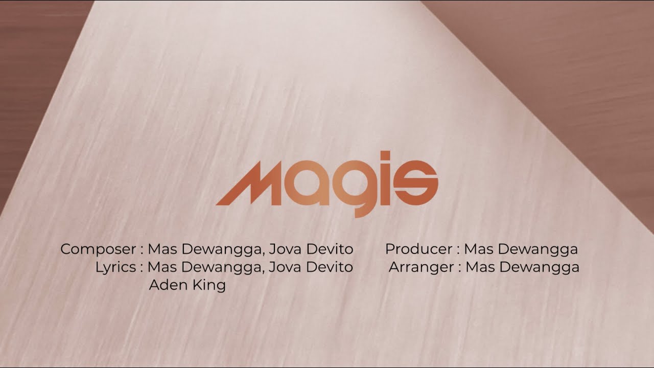 Dato' Sri Siti Nurhaliza - Magis (Official Lyric Video)
