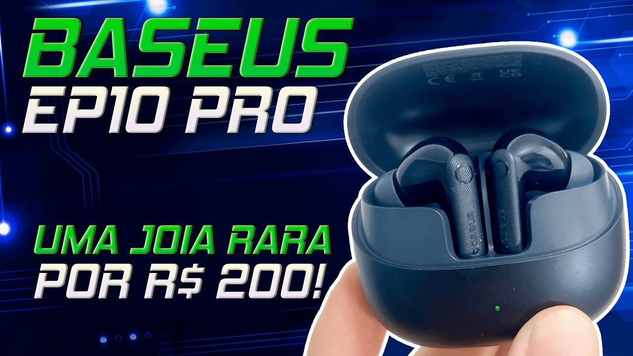 Um VERDADEIRO GIGANTE Pelo Preço! Baseus EP10 Pro