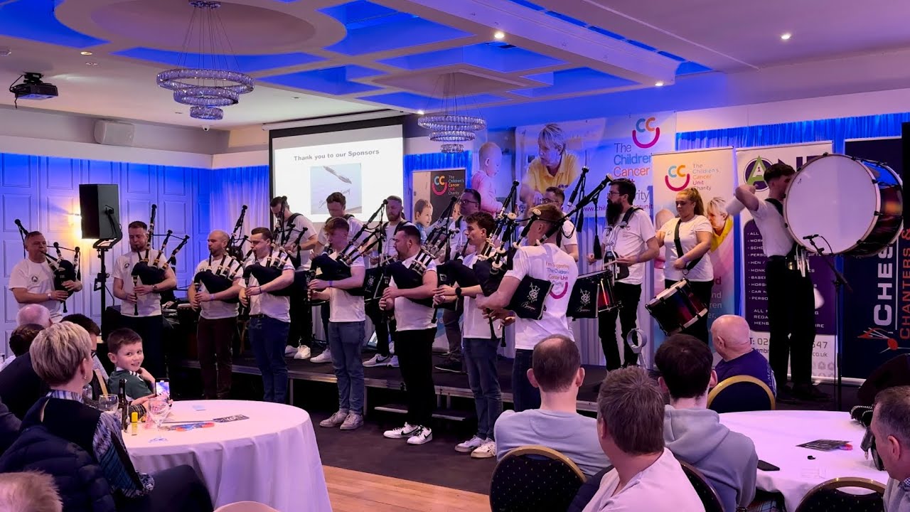 Inveraray & District Pipe Band- Children’s Cancer Charity Concert 2023 - Little Cascade Set
