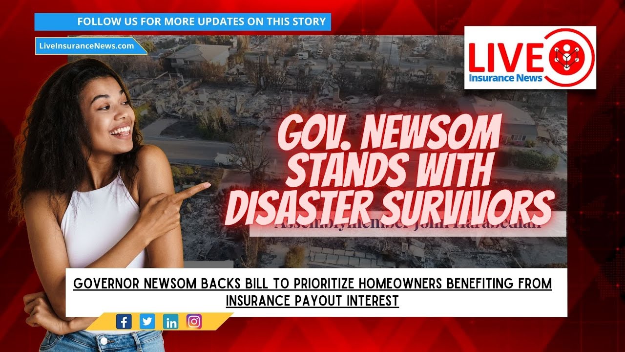 Insurance News  Gov. Newsom Stands with Disaster Survivors 🛠️