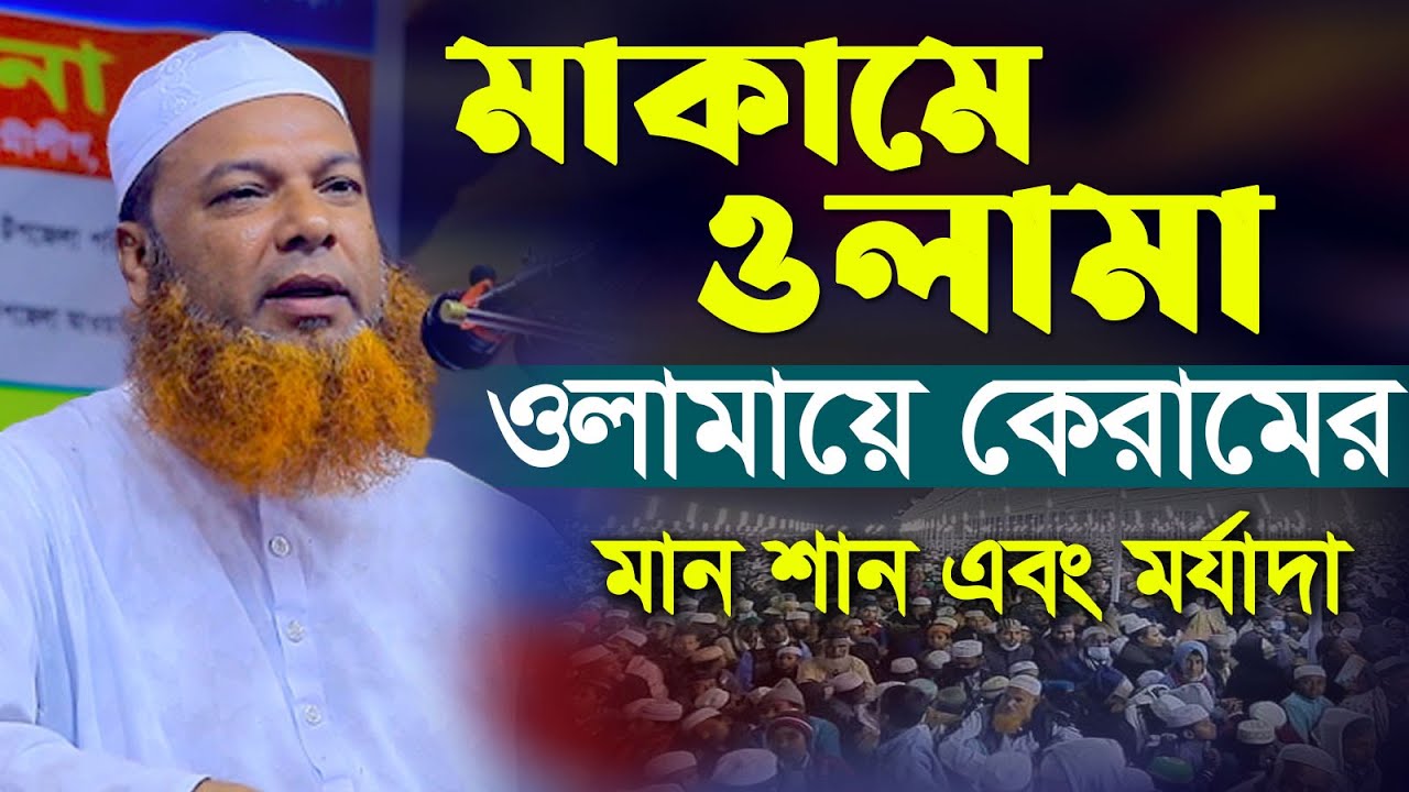 ওলামায়ে কেরামের মান শান এবং মর্যাদা। Maulana Abdul Baset Khan। মাওলানা আব্দুল বাসেত খাঁন।