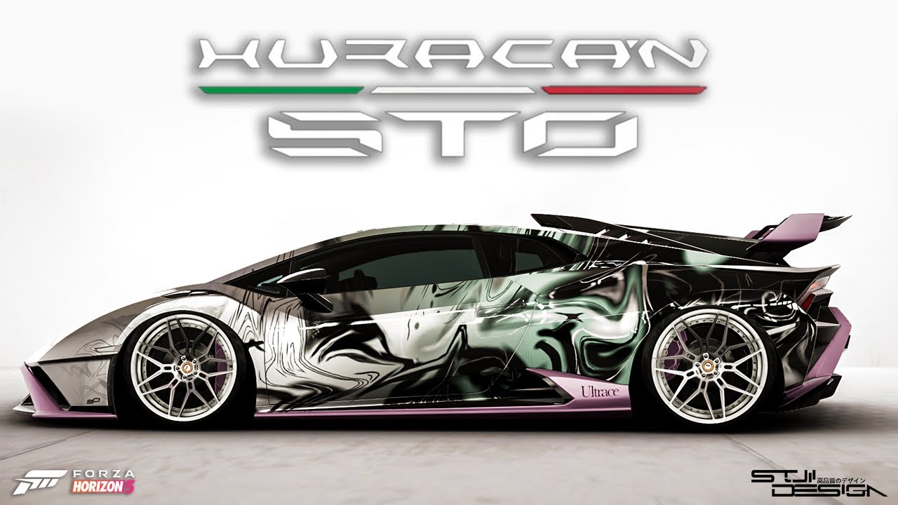 Lamborghini Huracan STO Artcar - Forza Horizon 5 Design | Speedart