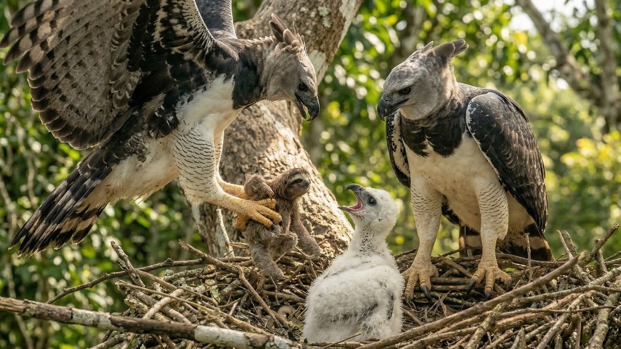 Harpy Eagle Life Cycle: 180 Days From Egg to Jungle Hunter
