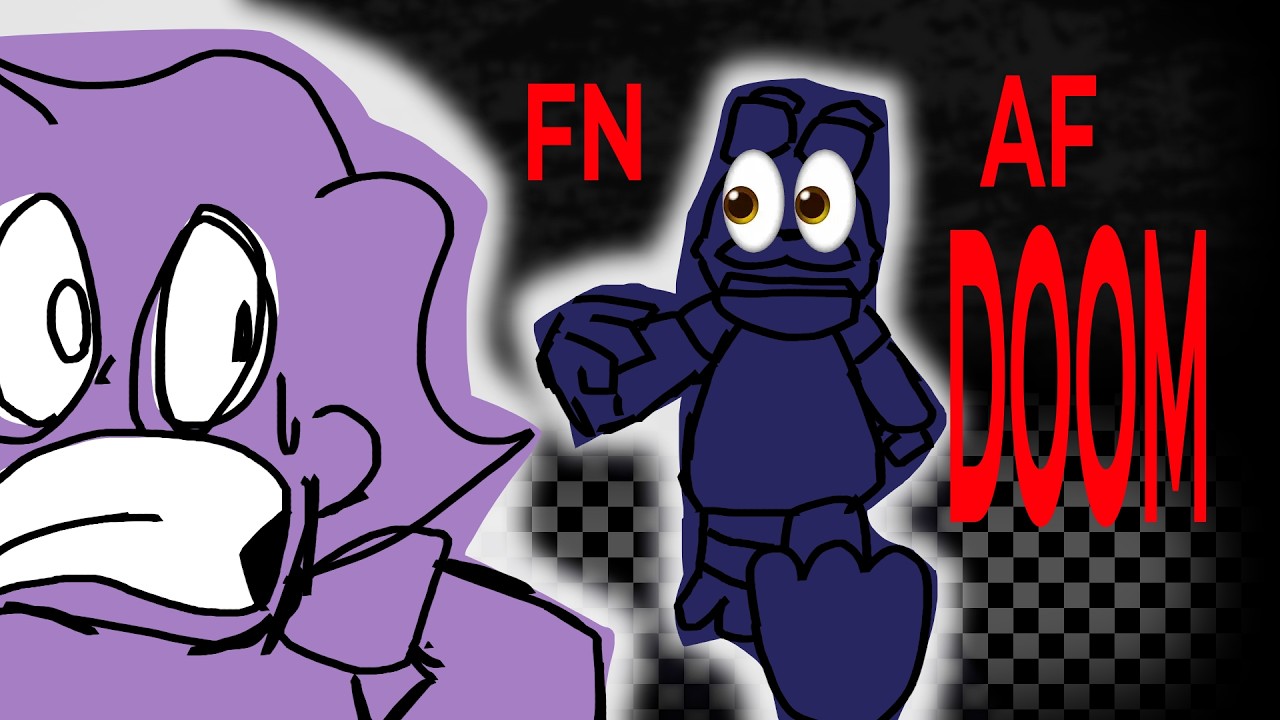 SURVIVING AGAINST SUPER SONIC FAST FNAF ANIMATRONICS IN FNAF DOOM!! | Roblox