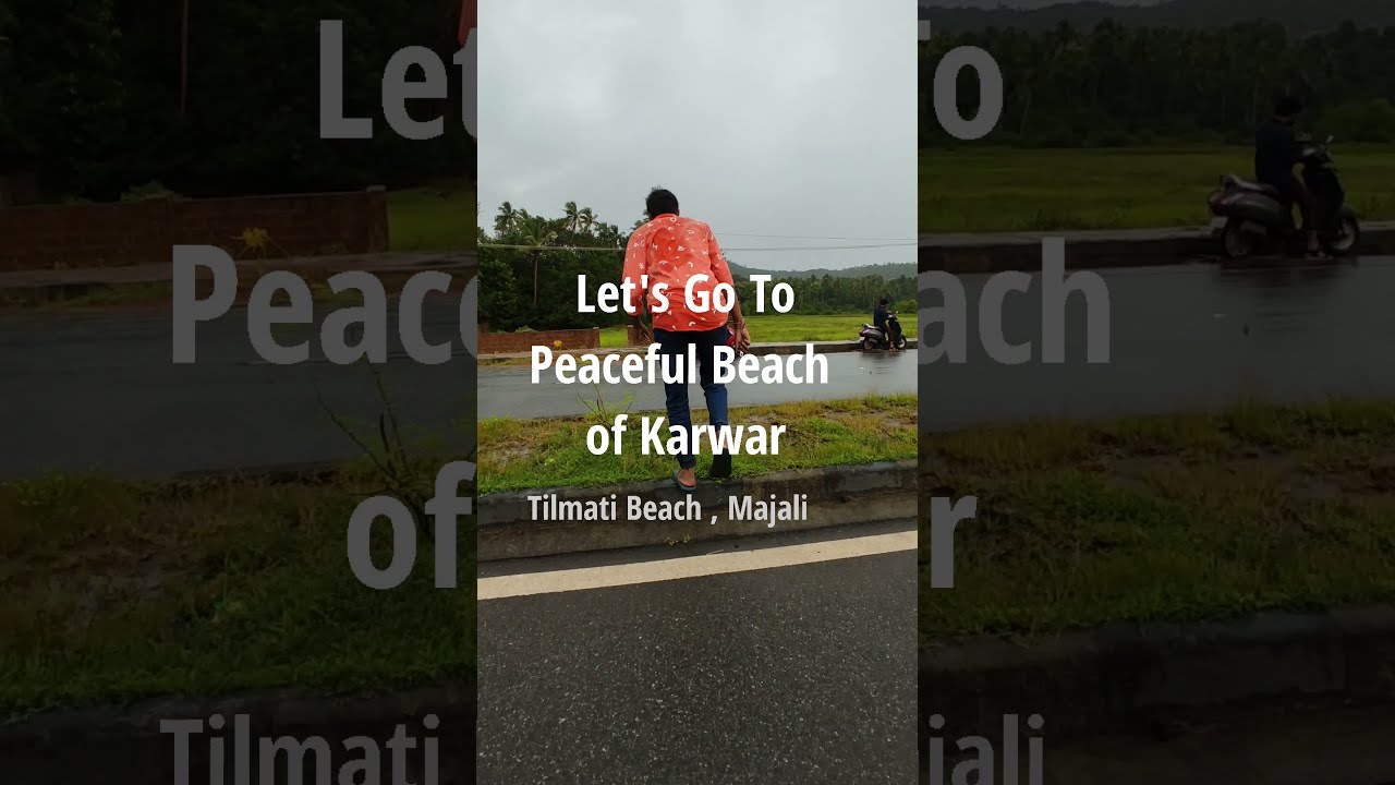 One of Best and Peaceful Beach You need to visit in Karwar #gopro #travel #karwar #chasing #beach