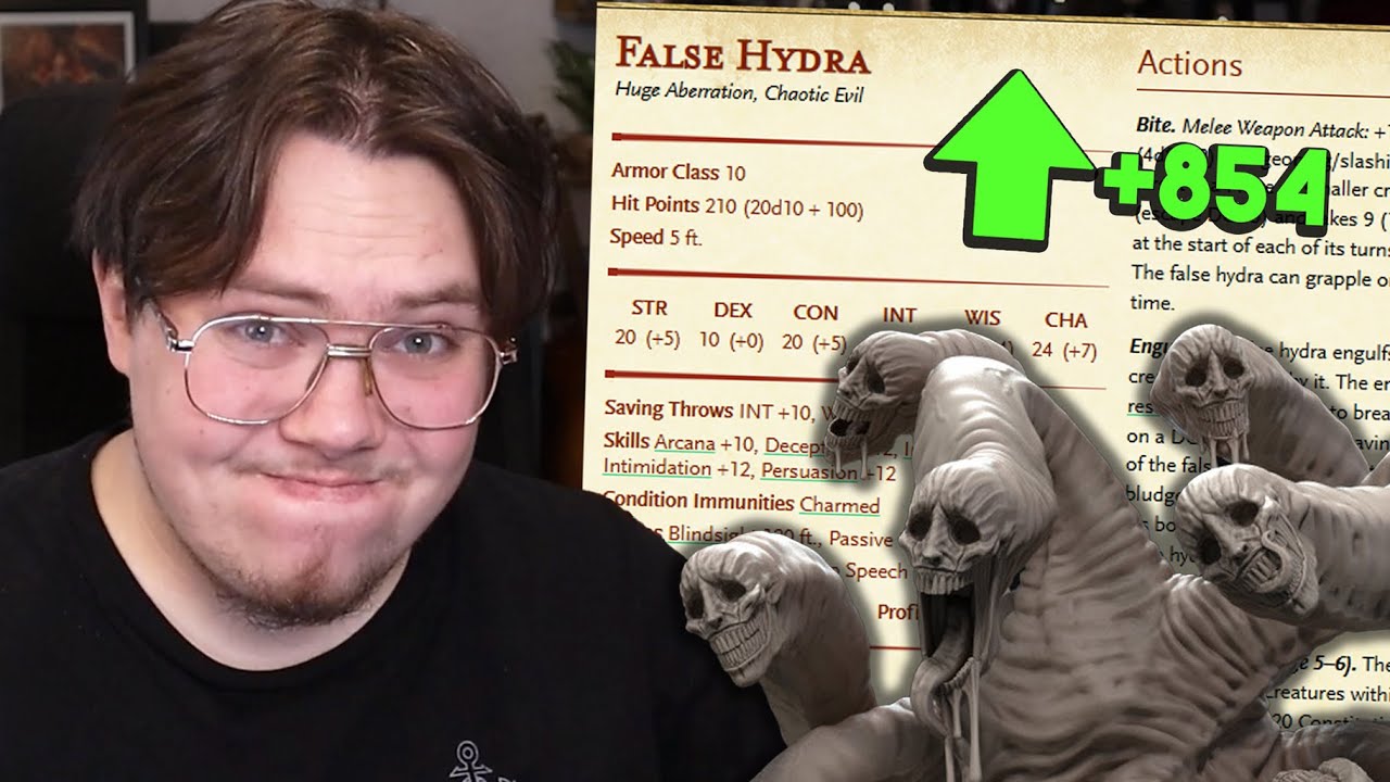 Проблема с самым высокорейтинговым монстром D&D Homebrew