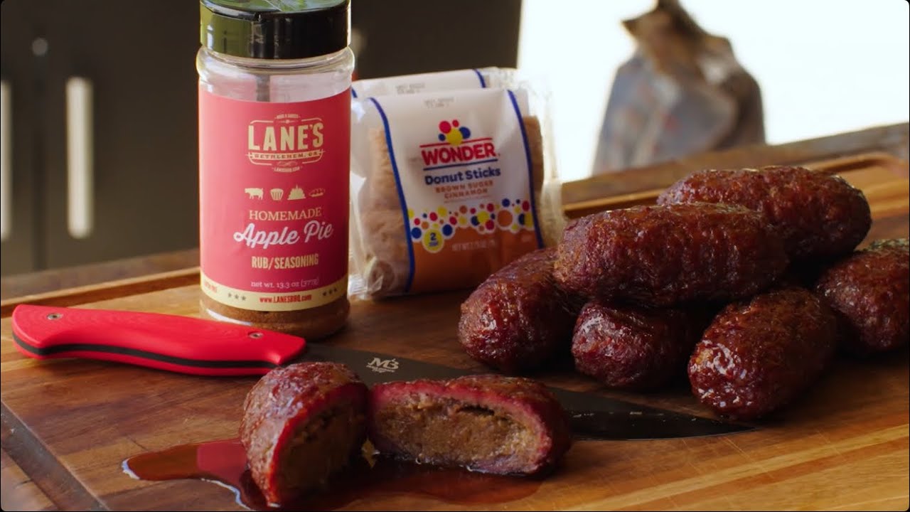 Smoked Blueberry fatty breakfast Gather & Grill recipe 🫐